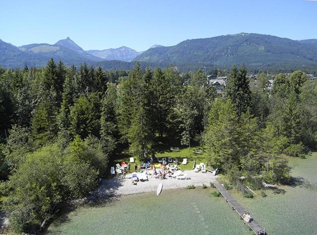 Appartementhaus Huber Abersee Εξωτερικό φωτογραφία