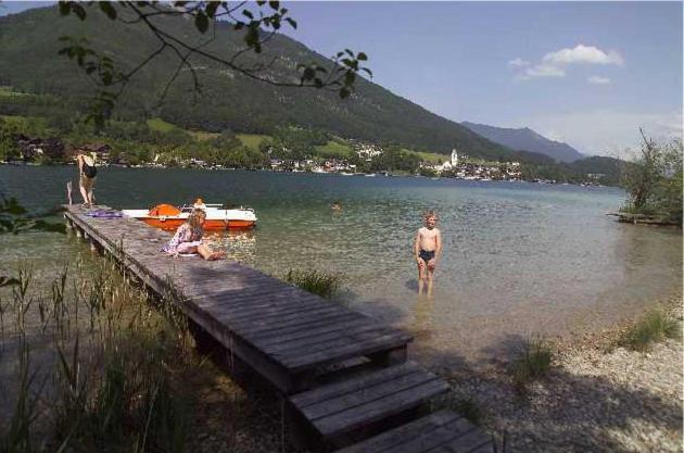 Appartementhaus Huber Abersee Εξωτερικό φωτογραφία